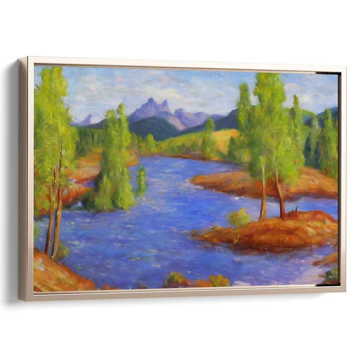 Impressionism Rocky Mountains #108