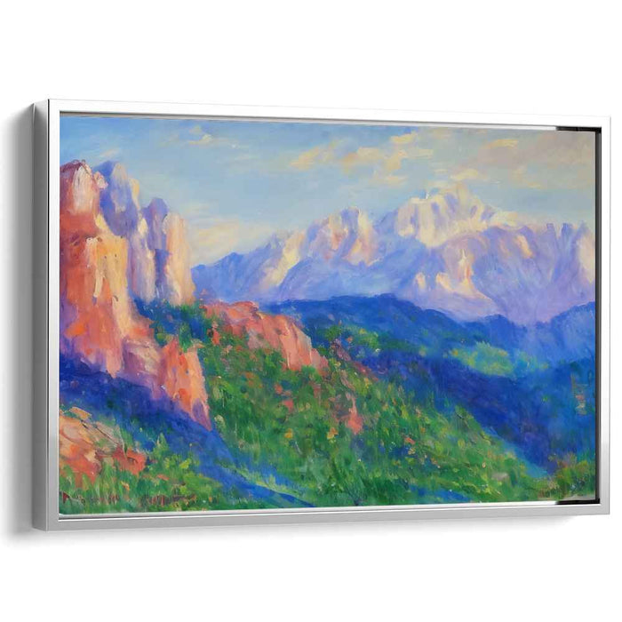 Impressionism Rocky Mountains #121