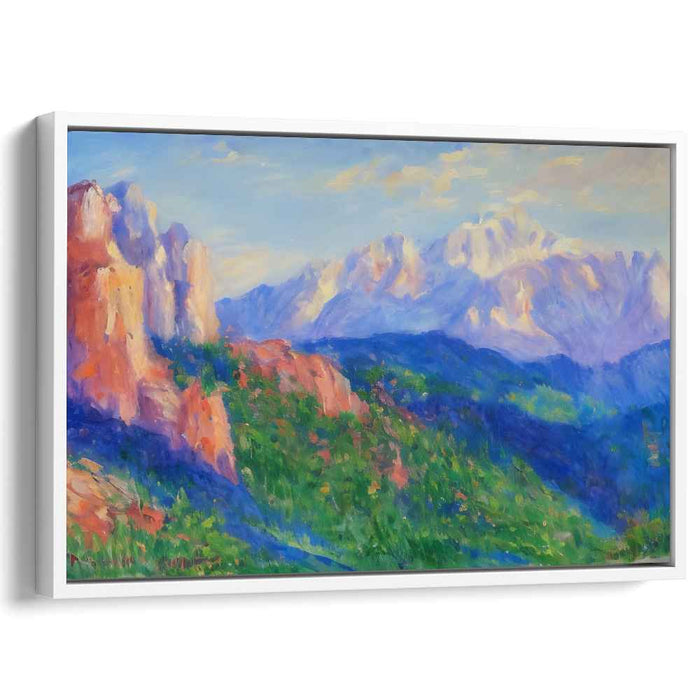 Impressionism Rocky Mountains #121