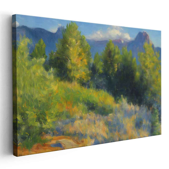 Impressionism Rocky Mountains #122