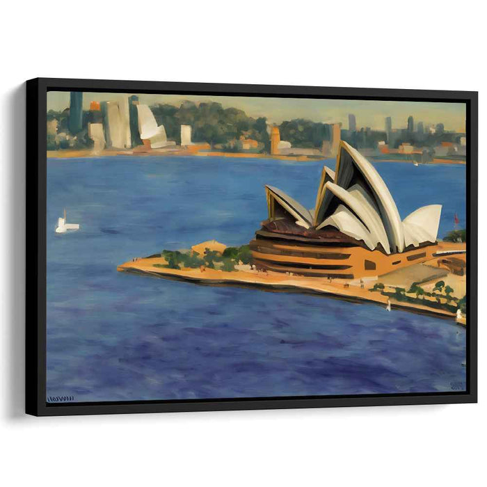 Stage of Illusion: The Majestic Opera House Canvas Art Print