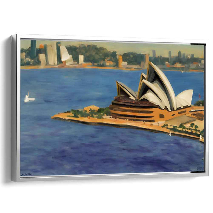 Stage of Illusion: The Majestic Opera House Canvas Art Print