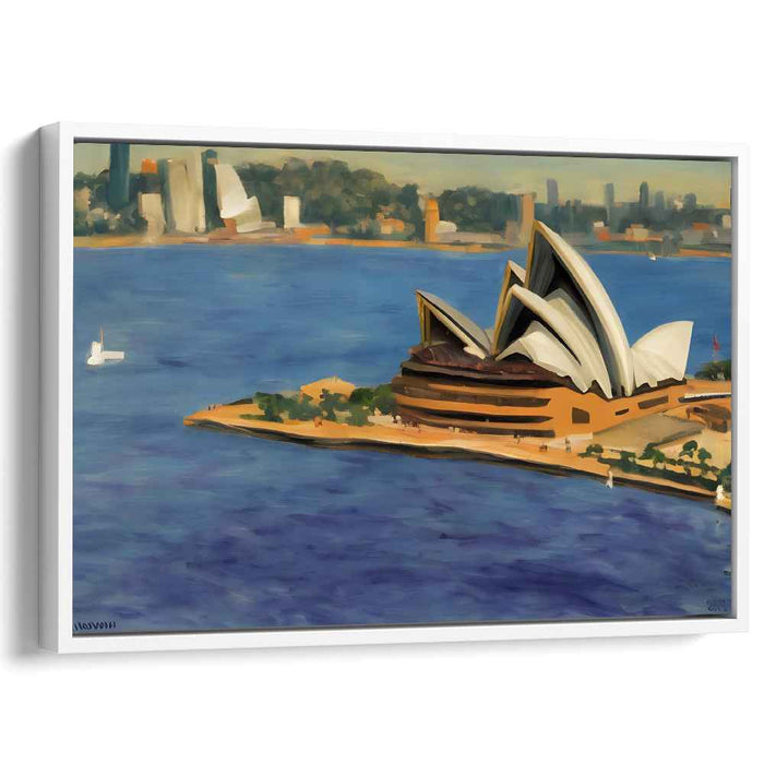 Stage of Illusion: The Majestic Opera House Canvas Art Print