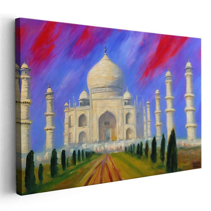 Impressionism Taj Mahal #104