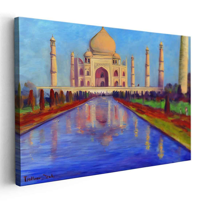 Impressionism Taj Mahal #105