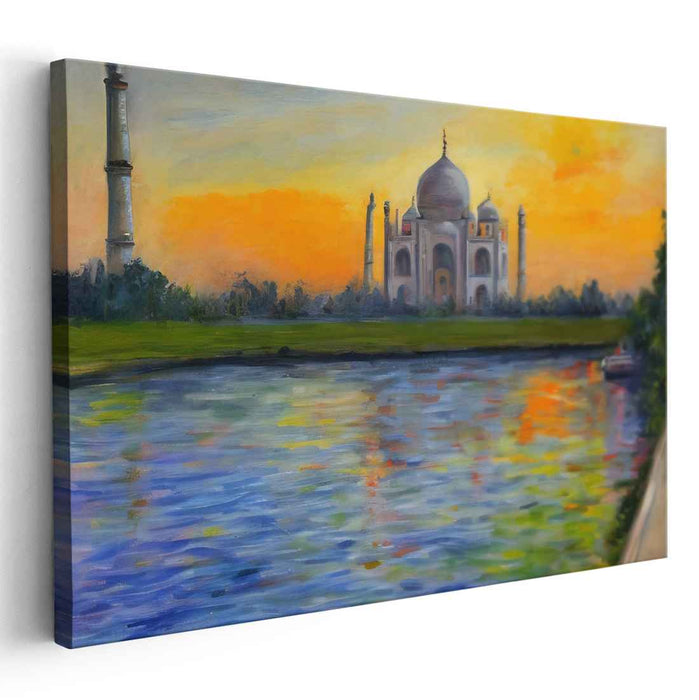 Impressionism Taj Mahal #106