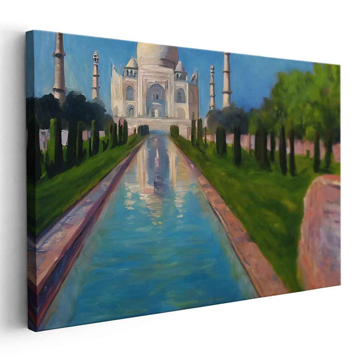 Impressionism Taj Mahal #115