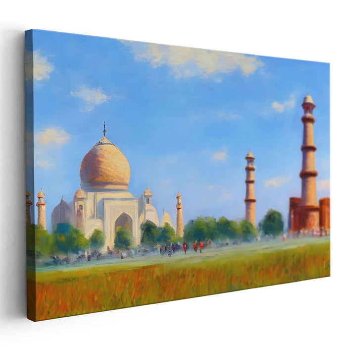 Impressionism Taj Mahal #125