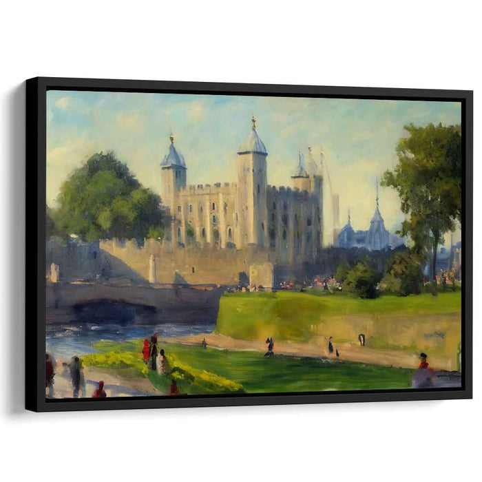 Midnight Serenade in London: Romantic Landscape of the Tower of London