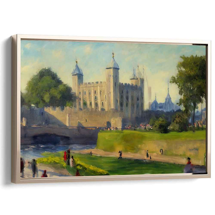 Midnight Serenade in London: Romantic Landscape of the Tower of London