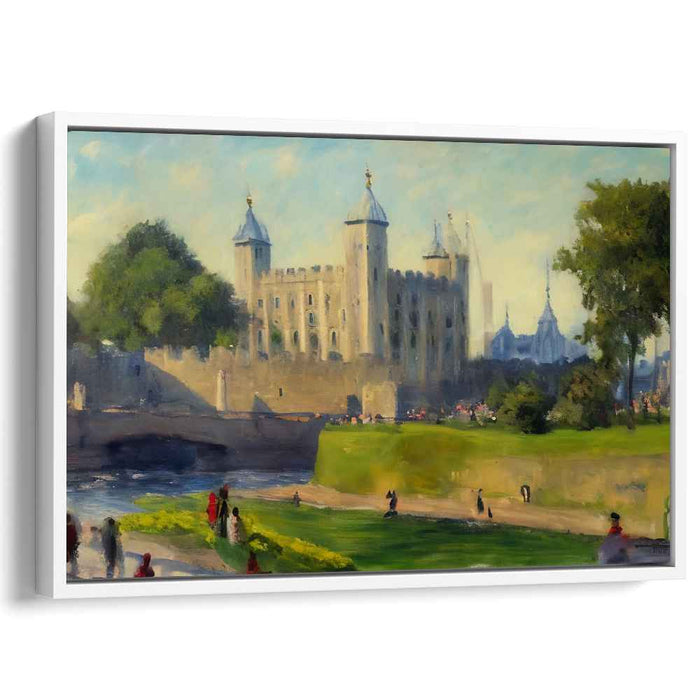 Midnight Serenade in London: Romantic Landscape of the Tower of London