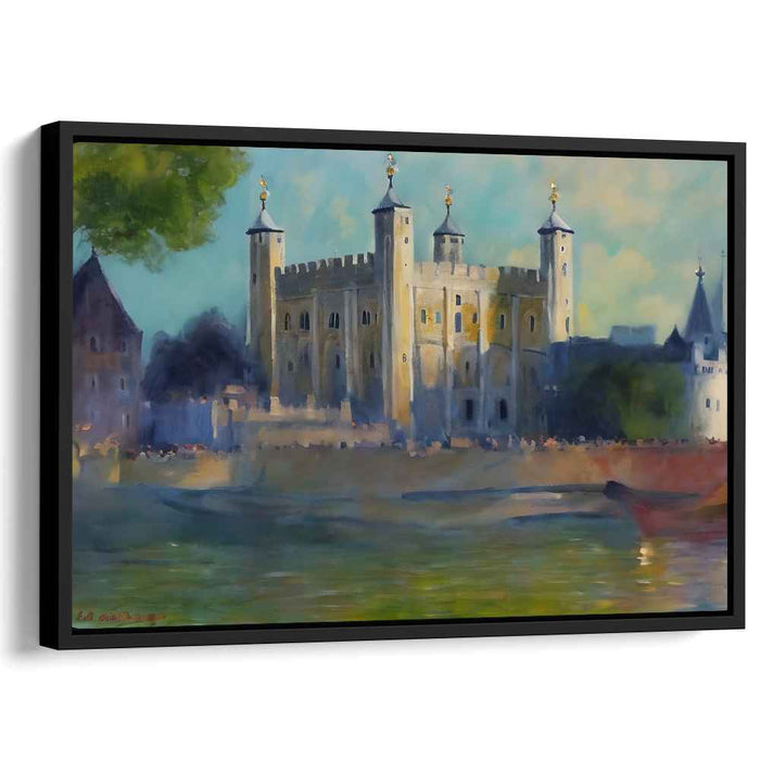 Twilight Enchantment: A Romantic Castle at Sunset