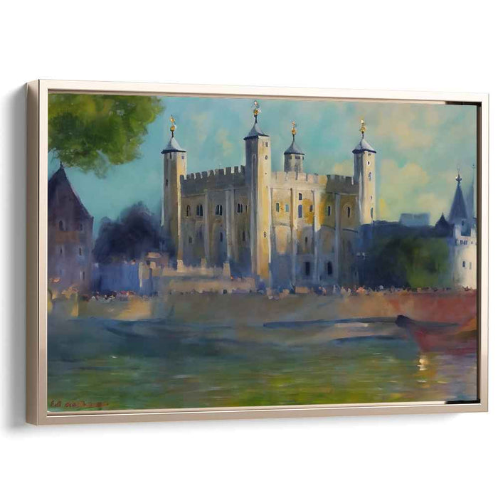 Twilight Enchantment: A Romantic Castle at Sunset