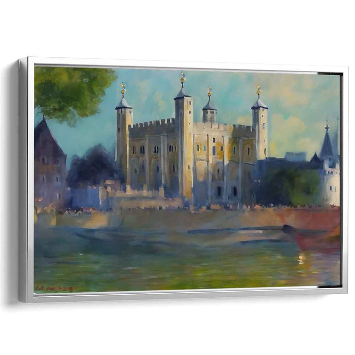 Twilight Enchantment: A Romantic Castle at Sunset