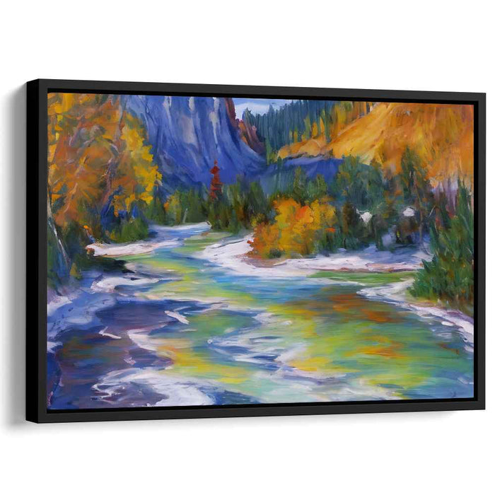 Impressionism Yellowstone National Park #104