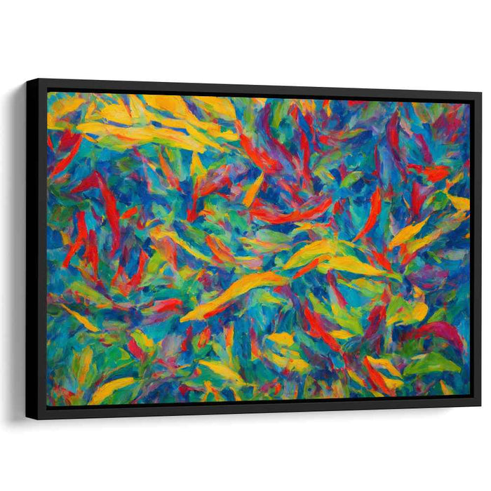 Impressionist Oil Birds of Paradise #127