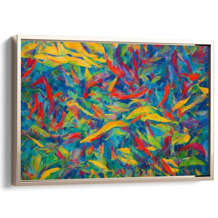 Impressionist Oil Birds of Paradise #127