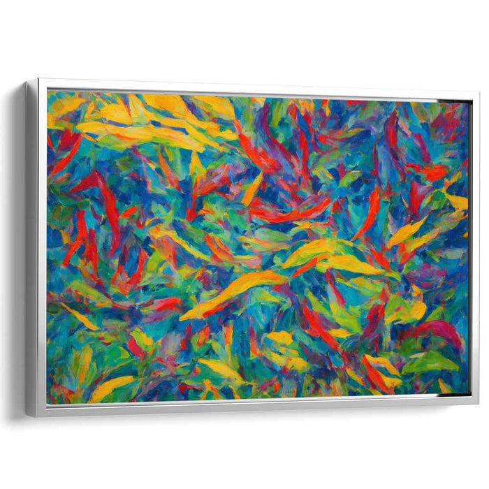 Impressionist Oil Birds of Paradise #127