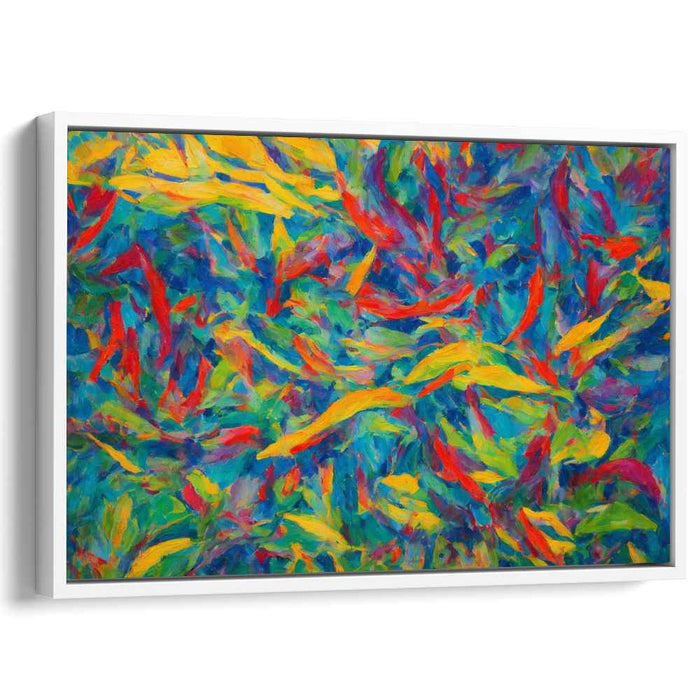 Impressionist Oil Birds of Paradise #127