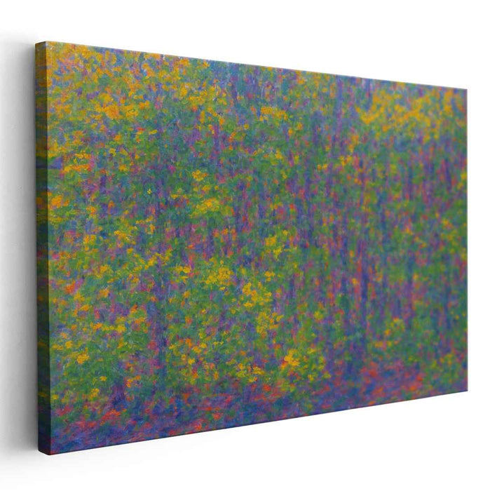 Eternal Spring Harmony: Impressionistic Floral Canvas Art