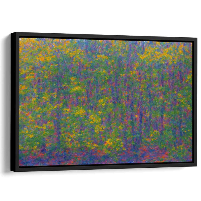 Eternal Spring Harmony: Impressionistic Floral Canvas Art