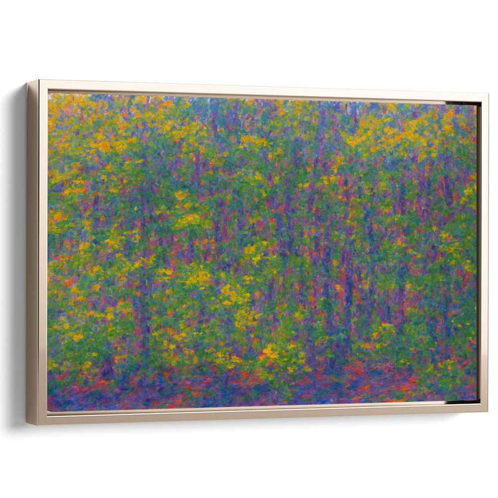 Eternal Spring Harmony: Impressionistic Floral Canvas Art