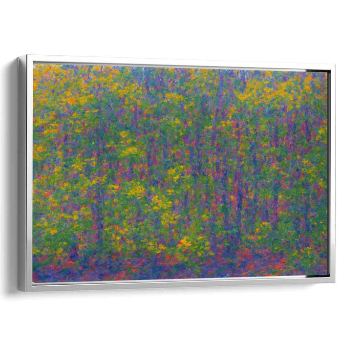 Eternal Spring Harmony: Impressionistic Floral Canvas Art