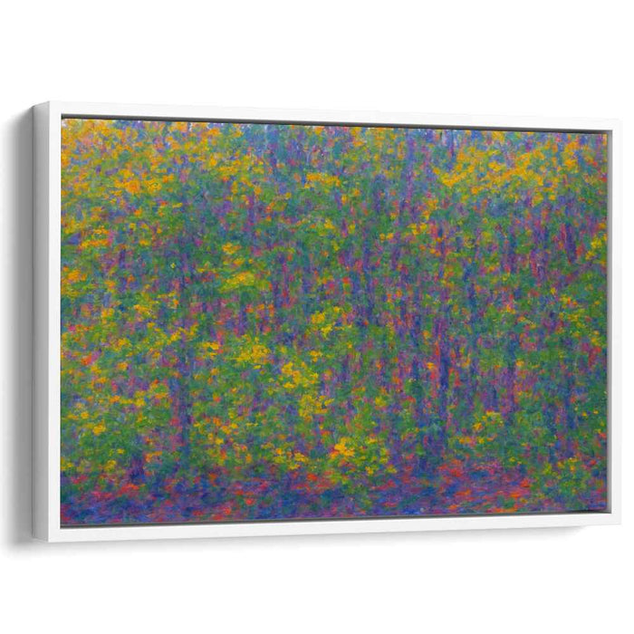 Eternal Spring Harmony: Impressionistic Floral Canvas Art