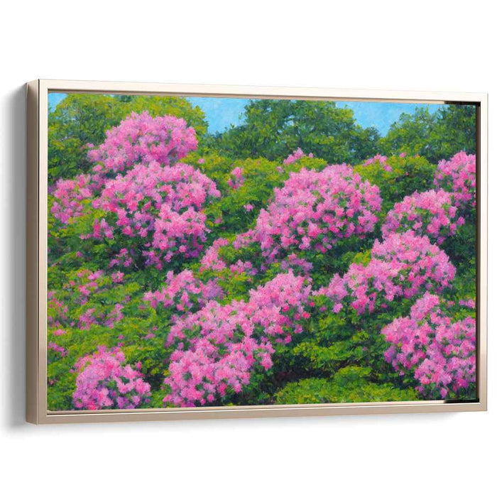 Impressionist Oil Rhododendron #108