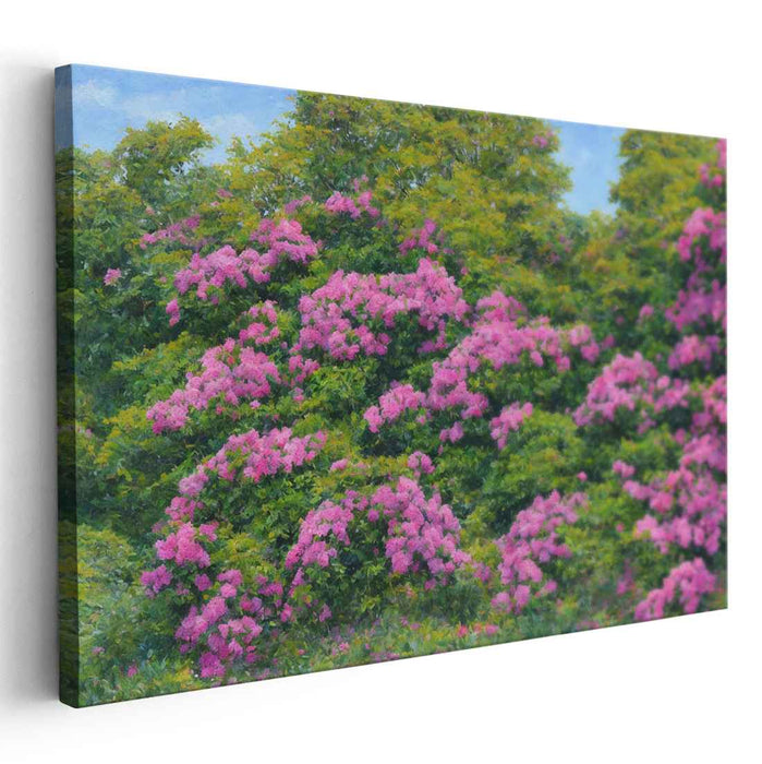 Impressionist Oil Rhododendron #111