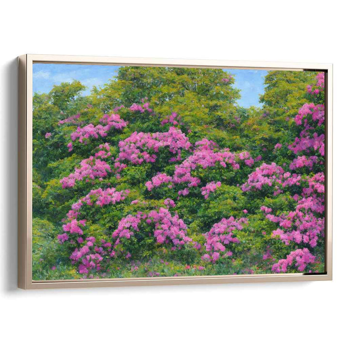 Impressionist Oil Rhododendron #111