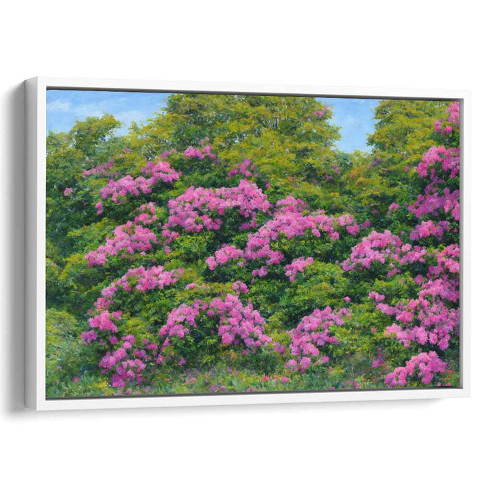 Impressionist Oil Rhododendron #111