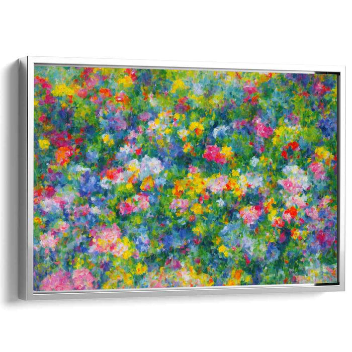 Impressionist Oil Tropical Flowers #114