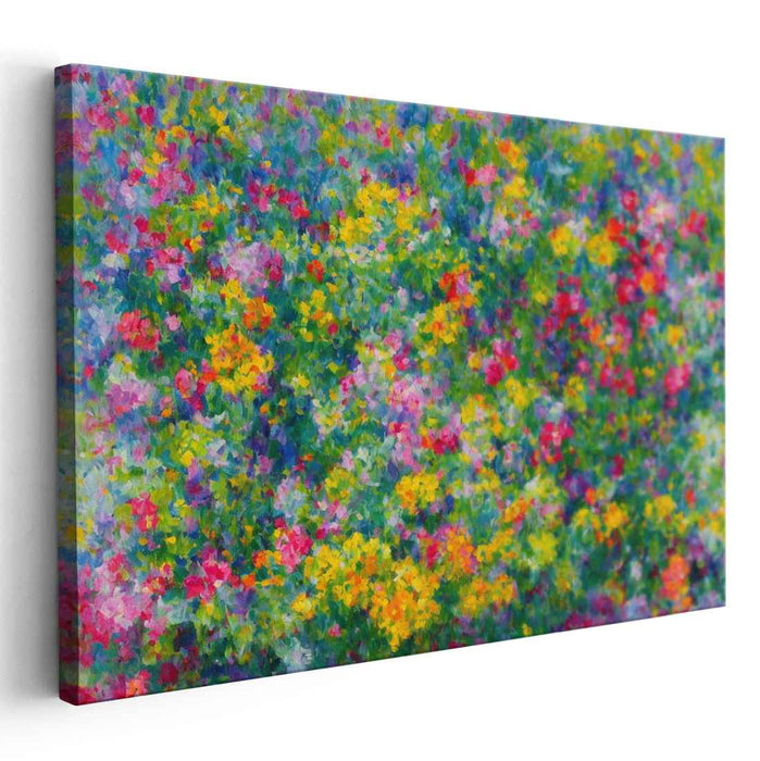 Impressionist Oil Tropical Flowers #116