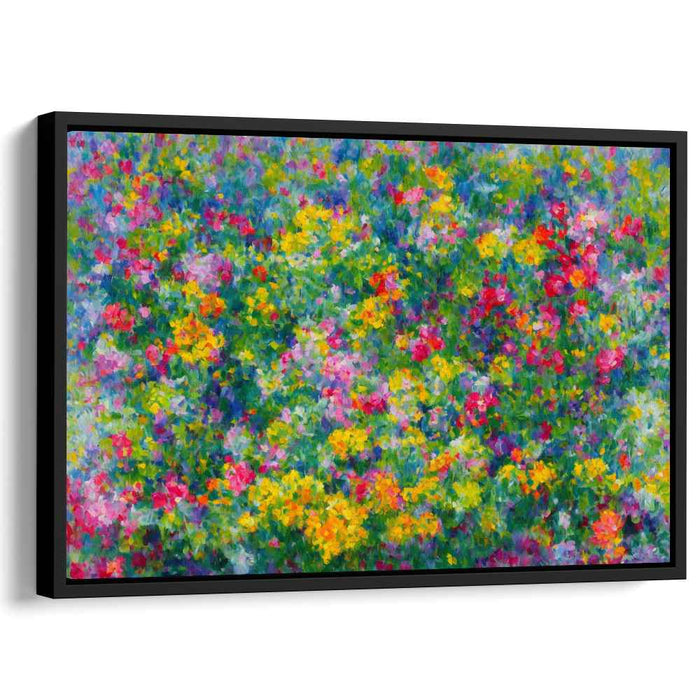 Impressionist Oil Tropical Flowers #116