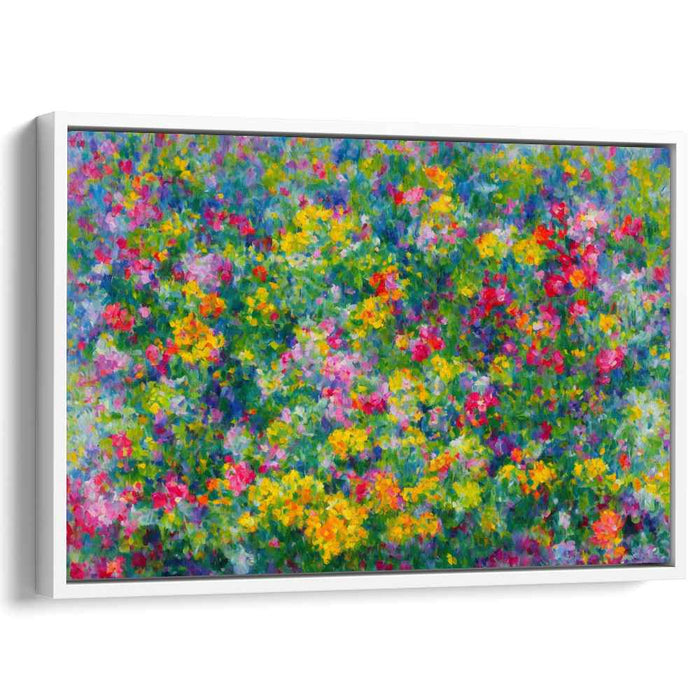 Impressionist Oil Tropical Flowers #116