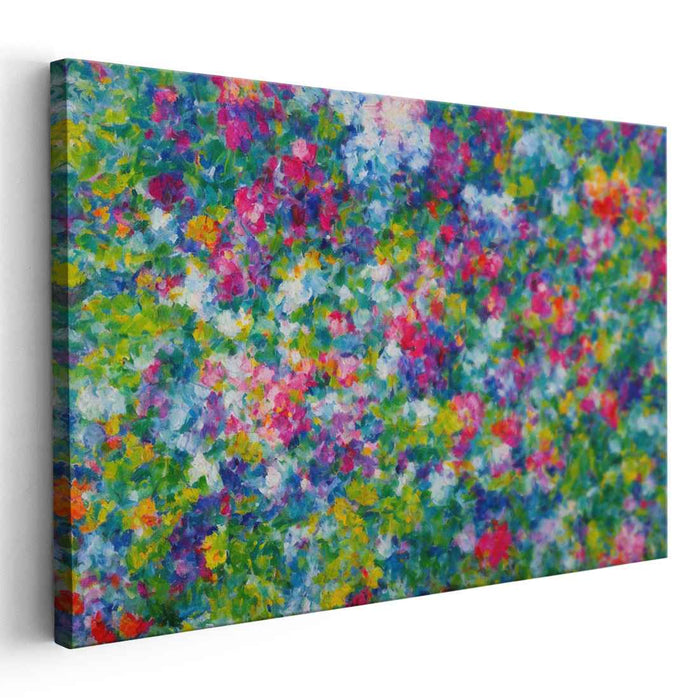 Impressionist Oil Tropical Flowers #120
