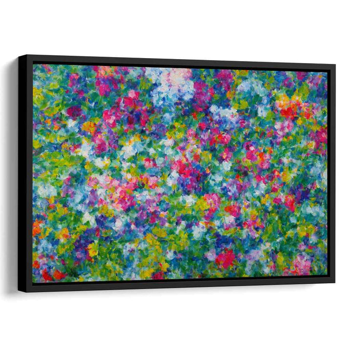 Impressionist Oil Tropical Flowers #120