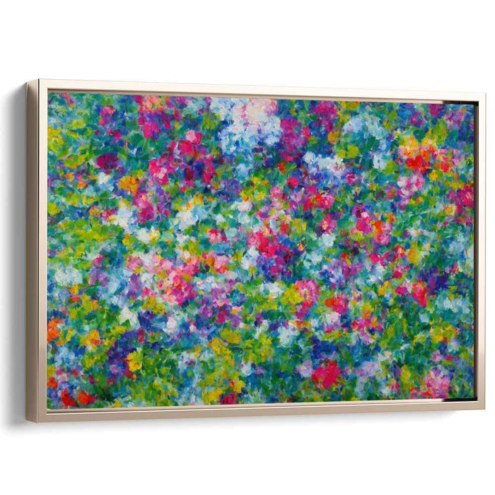 Impressionist Oil Tropical Flowers #120