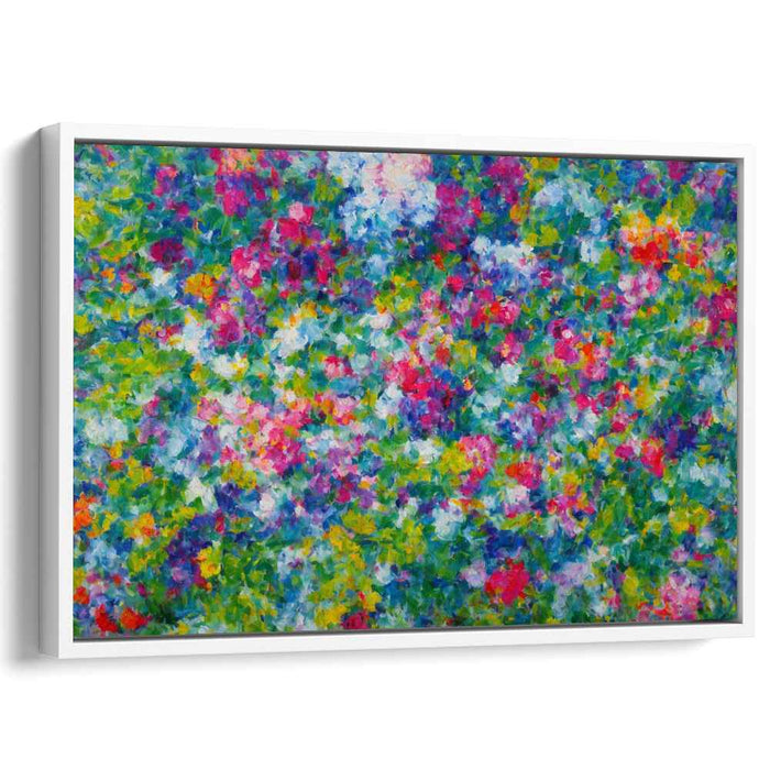 Impressionist Oil Tropical Flowers #120