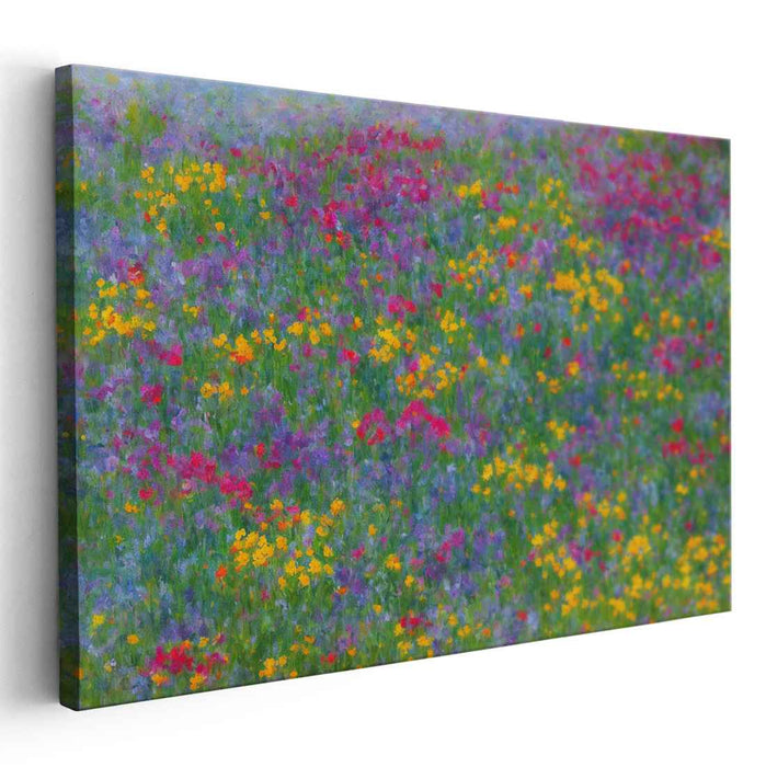 Impressionist Oil Wild Flowers #103