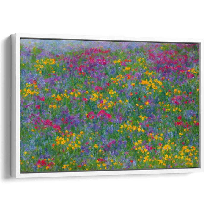Impressionist Oil Wild Flowers #103