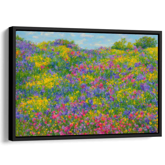 Impressionist Oil Wild Flowers #106