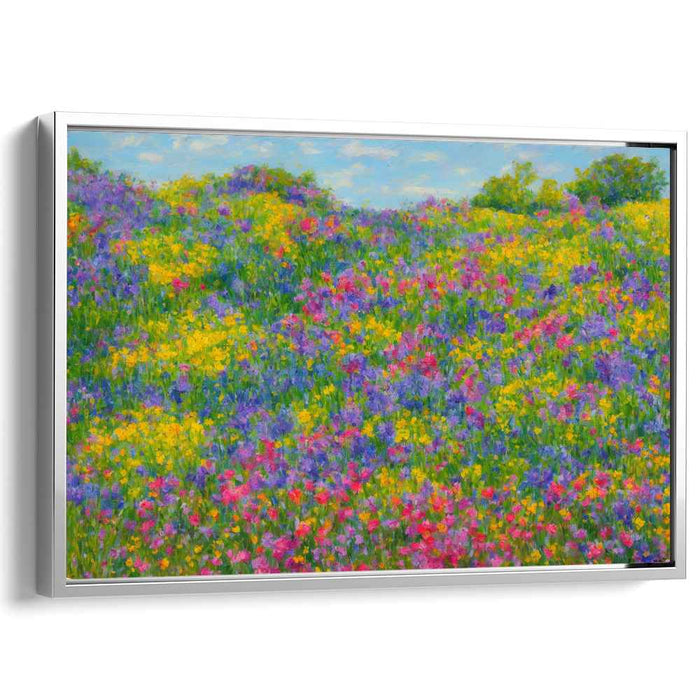 Impressionist Oil Wild Flowers #106