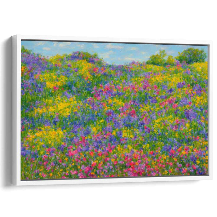 Impressionist Oil Wild Flowers #106