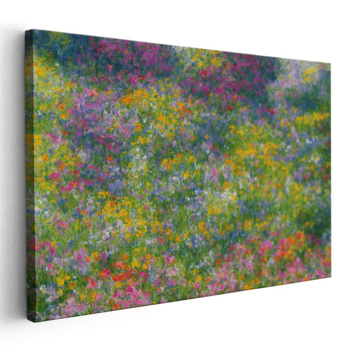 Impressionist Oil Wild Flowers #108