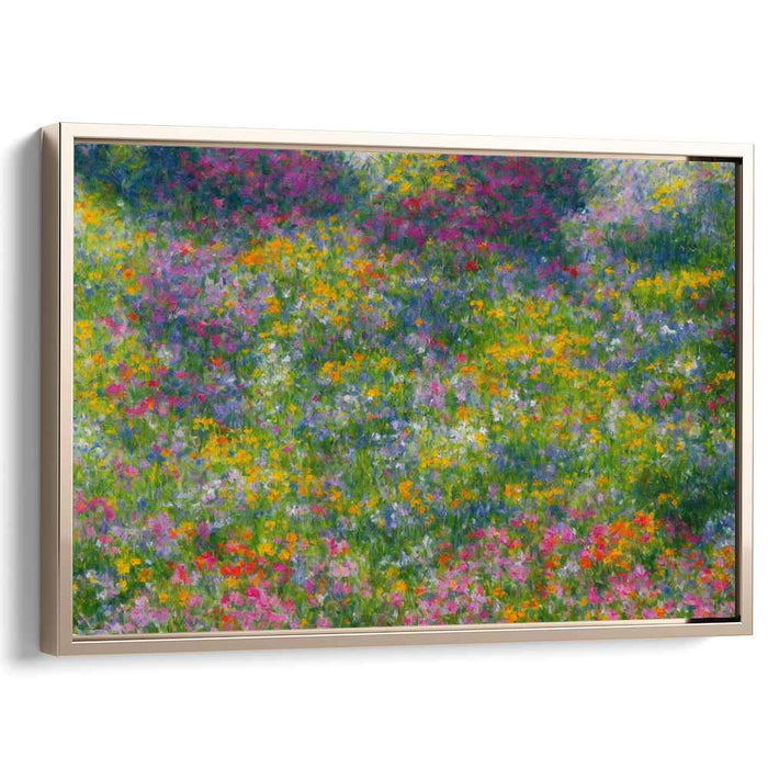 Impressionist Oil Wild Flowers #108
