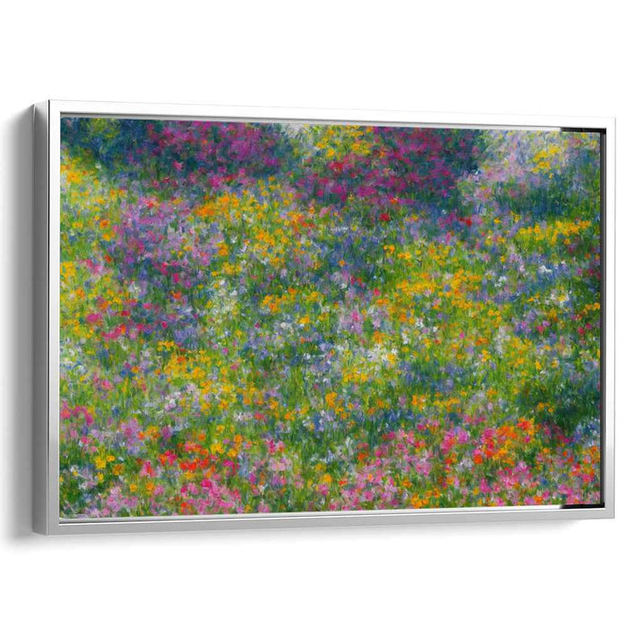 Impressionist Oil Wild Flowers #108