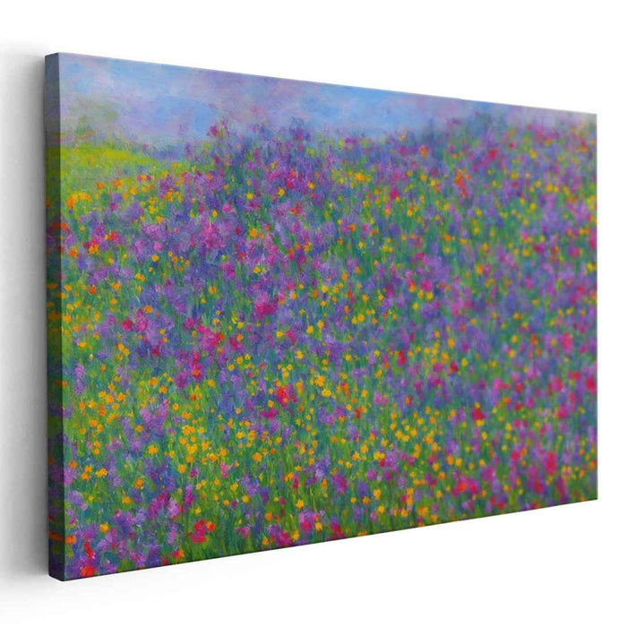Impressionist Oil Wild Flowers #109