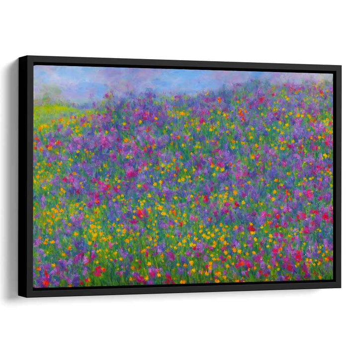 Impressionist Oil Wild Flowers #109